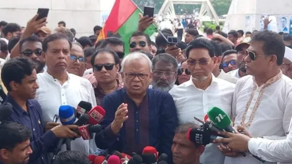 তারেক রহমান তরুণদের উদ্বুদ্ধ করে রাজপথে নামিয়েছিলেন: রিজভী