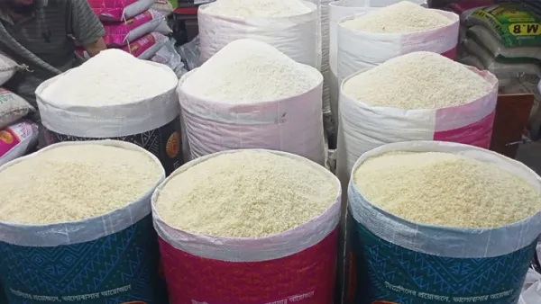 চালের দাম বাড়ে লাফিয়ে কমে গড়িয়ে গড়িয়ে