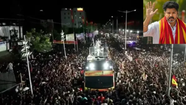 থালাপাতি বিজয়ের সমাবেশে পদদলিত হয়ে নিহত ১০