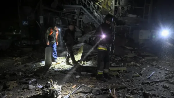 ৫০০ ড্রোন ও ৪০ মিসাইল দিয়ে কিয়েভে ভয়াবহ হামলা