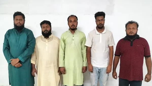 চাঁদাবাজির মামলায় সাবেক সমন্বয়ক রাব্বিসহ ৫ জন কারাগারে