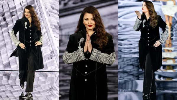 প্যারিস ফ্যাশন উইকে র‌্যাম্প মাতালেন ঐশ্বরিয়া 