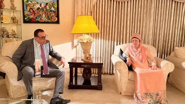 খালেদা জিয়ার সঙ্গে সাক্ষাৎ করলেন ফিলিস্তিনের রাষ্ট্রদূত 