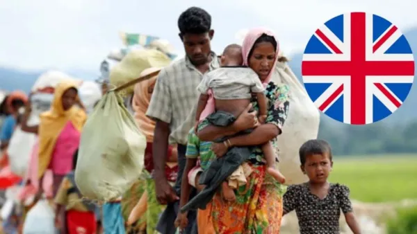 রোহিঙ্গা শরণার্থীদের জন্য যুক্তরাজ্যের ২৭ মিলিয়ন পাউন্ড সহায়তা ঘোষণা
