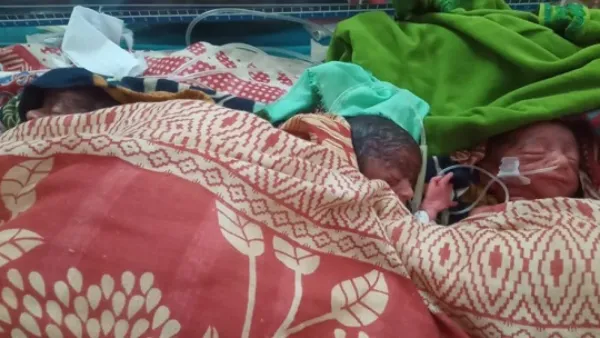 একসঙ্গে পাঁচ সন্তানের জন্ম দিলেন রেশমা 