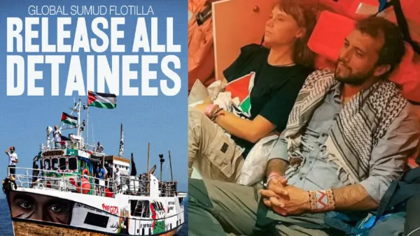 অনির্দিষ্টকালের অনশনে গ্লোবাল সুমুদ ফ্লোটিলার আটক কর্মীরা