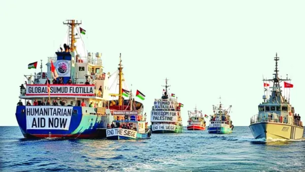 অবরোধ ভাঙার অহিংস প্রচেষ্টা 