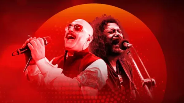 একমঞ্চে জেমস-আলী আজমত