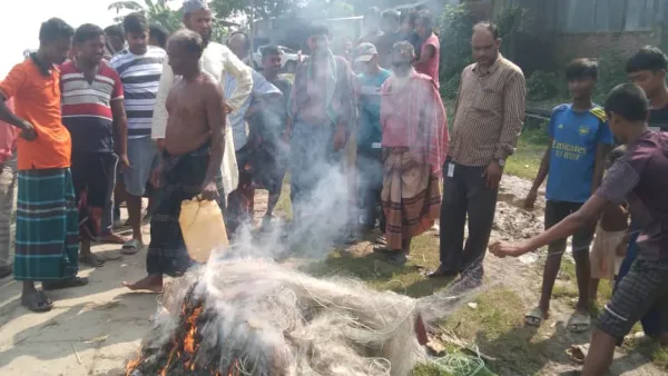 পদ্মা নদীতে মোবাইল কোর্টের অভিযানে ৬ জেলেকে কারাদণ্ড