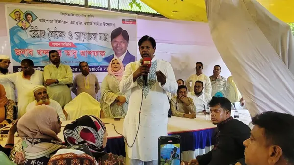 ধর্মের নামে কোনো অপশক্তিকে ক্ষমতায় আসতে দেওয়া হবে না: খন্দকার আশফাক 