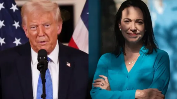 মুক্তির জন্য ট্রাম্পই একমাত্র ভরসা: শান্তিতে নোবেলজয়ী মারিয়া