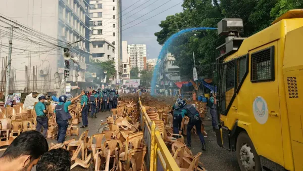 রাজধানীতে জাতীয় পার্টির সমাবেশ করতে দিল না পুলিশ
