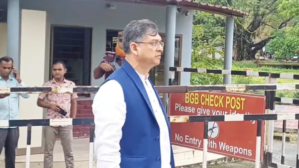 যে কারণে সিলেট সীমান্তে গেলেন সালাউদ্দিন আহমদ