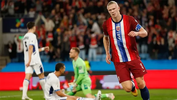 হলান্ডের হ্যাটট্রিকে উড়ে গেল ইসরায়েল