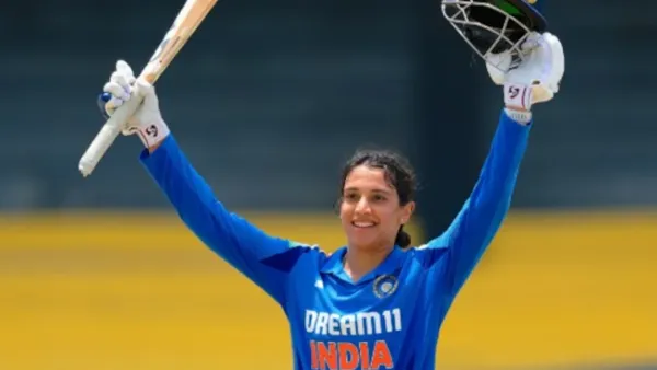 ২৮ বছরের রেকর্ড ভেঙে মান্ধানার ইতিহাস