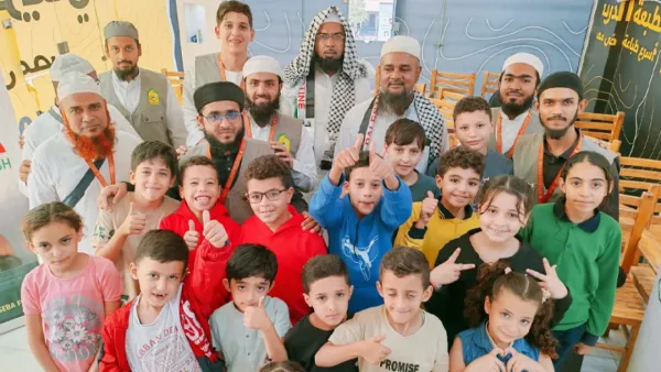 মিসরে ফিলিস্তিনি শরণার্থীদের পাশে দাঁড়াল হাফেজ্জী হুজুর (রহ.) সেবা ফাউন্ডেশন