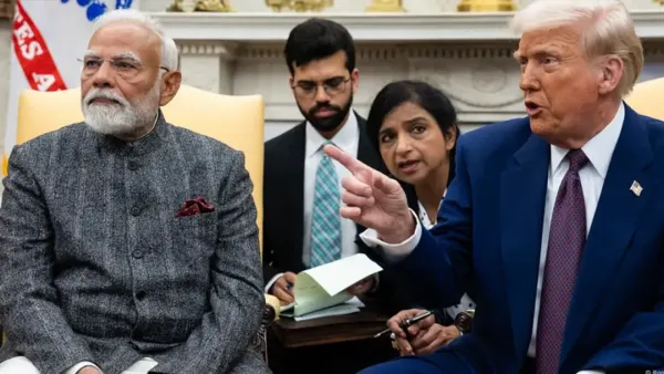 মোদি-ট্রাম্প ফোনে কথা হয়নি, জানাল ভারত