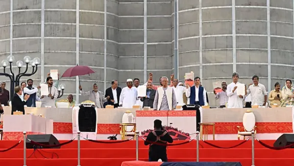 স্বাক্ষর অনুষ্ঠানে যায়নি এনসিপি ও বাম ৪টি দল