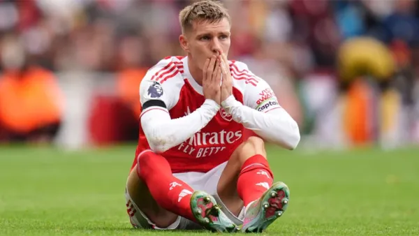 হাঁটুর চোটে কয়েক সপ্তাহের জন্য মাঠের বাইরে ওডেগার্ড