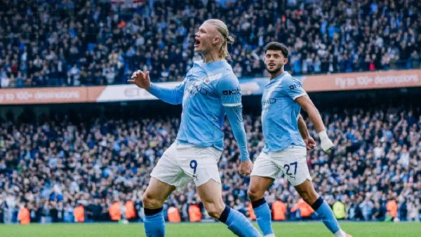 হলান্ড ম্যাজিকে লিগ টেবিলের শীর্ষে ম্যানচেস্টার সিটি