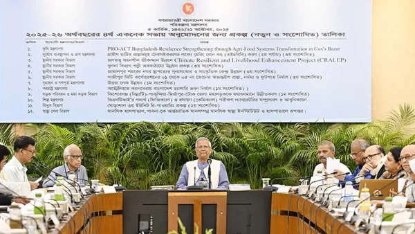 একনেকে ২ হাজার কোটি টাকার ১৩ প্রকল্প অনুমোদন