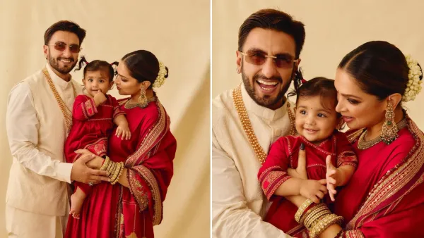 মেয়ের ছবি প্রকাশ করলেন রণবীর-দীপিকা