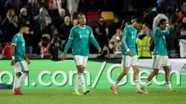 প্রিমিয়ার লিগে লিভারপুলের টানা চতুর্থ হার