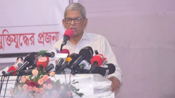 নির্বাচন নিয়ে যত বাধা এসেছে, আপনারা দিয়েছেন: ডা. তাহেরকে মির্জা ফখরুল