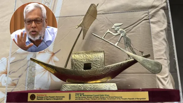 উপহারের ‘নৌকা’ নিয়ে বিপাকে জ্বালানি উপদেষ্টা