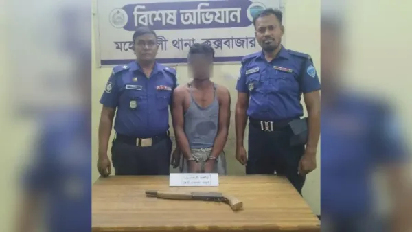 একাধিক হত্যা মামলার পলাতক আসামি বন্দুকসহ গ্রেপ্তার 