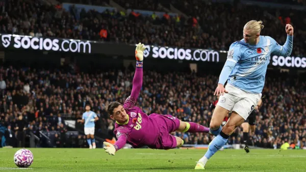 হালান্ডের জোড়া গোলে ম্যানসিটির দুর্দান্ত জয়