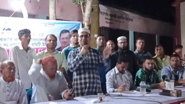 শরীয়তপুরে বিএনপির সভাস্থলে হাতবোমা বিস্ফোরণ