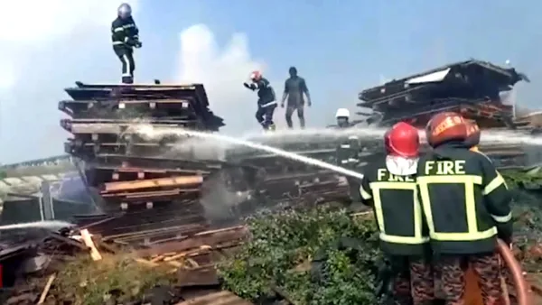 রূপপুর পারমাণবিক বিদ্যুৎকেন্দ্রে আগুন