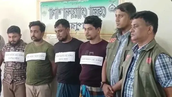 লুট করা মালামালসহ ডাকাত দলের ৪ সদস্য গ্রেপ্তার