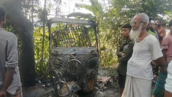 সিএনজিতে মাইক্রোবাসের ধাক্কায় গ্যাস সিলিন্ডার বিস্ফোরণ, নিহত ১ 