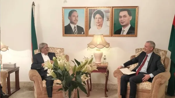 মির্জা ফখরুলের সঙ্গে ইইউ রাষ্ট্রদূত মিলারের সাক্ষাৎ