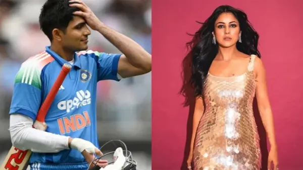 শুভমান গিলের সঙ্গে কী সম্পর্ক শেহনাজের?