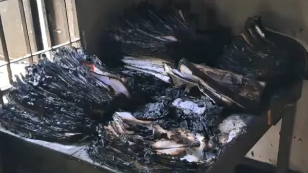 ব্রাহ্মণবাড়িয়ার গ্রামীণ ব্যাংকে পেট্রোল ঢেলে আগুন