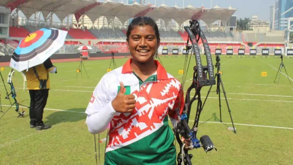 এশিয়ান আর্চারিতে কুলসুমের হাত ধরে বাংলাদেশের ব্রোঞ্জ