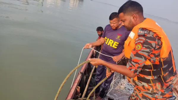 মেঘনা নদীতে সিমেন্টসহ ট্রলার ডুবি, নিখোঁজ ২