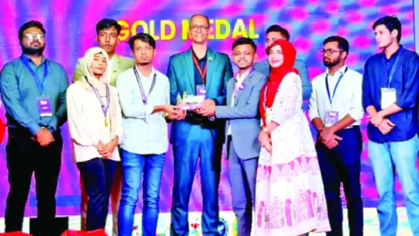 ইনোভেশন ওয়ার্ল্ড কাপে ইউআইটিএসের শিক্ষার্থীদের স্বর্ণপদক অর্জন 