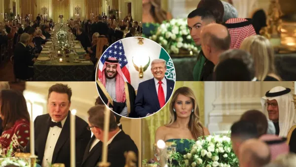 ট্রাম্পের নৈশভোজে ইলন মাস্ক ও রোনালদো