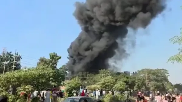 গাজীপুরে কয়েল কারখানায় আগুন