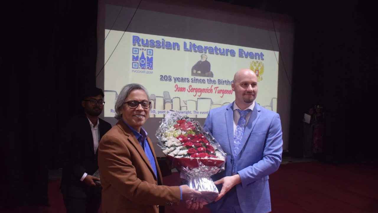 ঢাকায় রুশ ঔপন্যাসিক ইভান তুর্গেনেভের জন্মবার্ষিকী পালিত