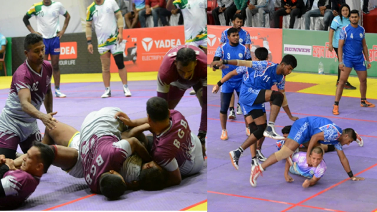 কাবাডির ফাইনালে মেঘনা ও পুলিশ