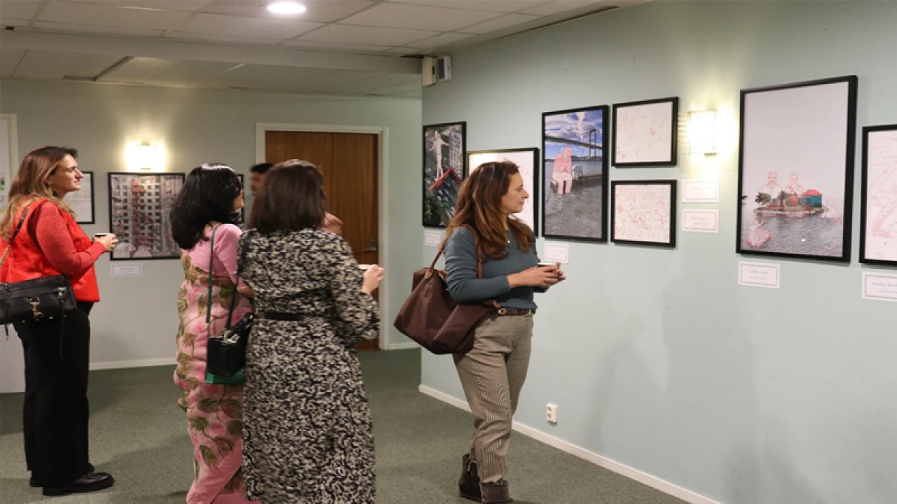 স্টকহোমস্থ বাংলাদেশ দূতাবাসে চিত্র প্রদর্শনী