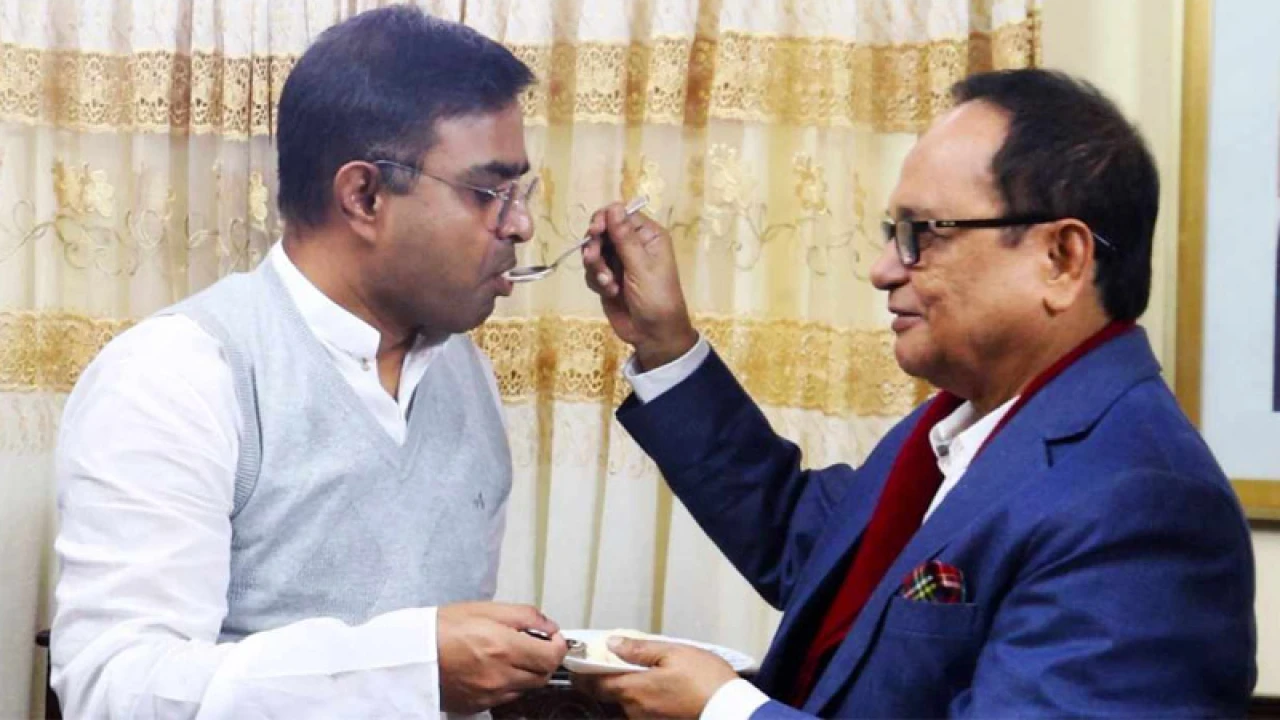 কাজী ফিরোজ রশীদের বাসায় সাঈদ খোকন, চাইলেন দোয়া