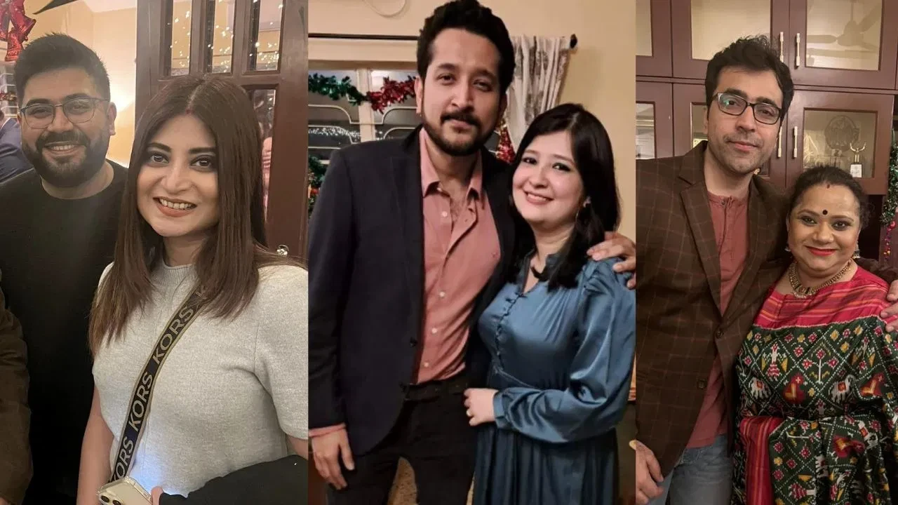 পরমব্রত-পিয়ার বিবাহোত্তর সংবর্ধনায় তারকার মেলা