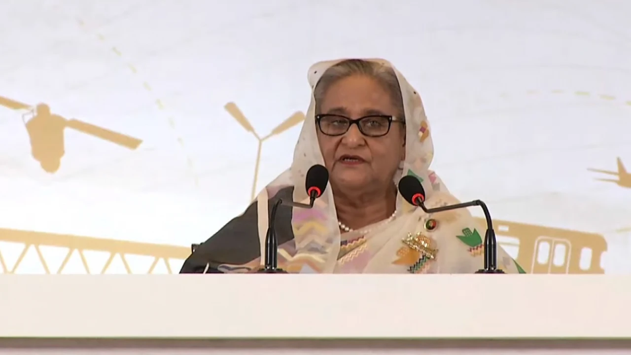 ইশতেহার ঘোষণা অনুষ্ঠানে যা বললেন শেখ হাসিনা