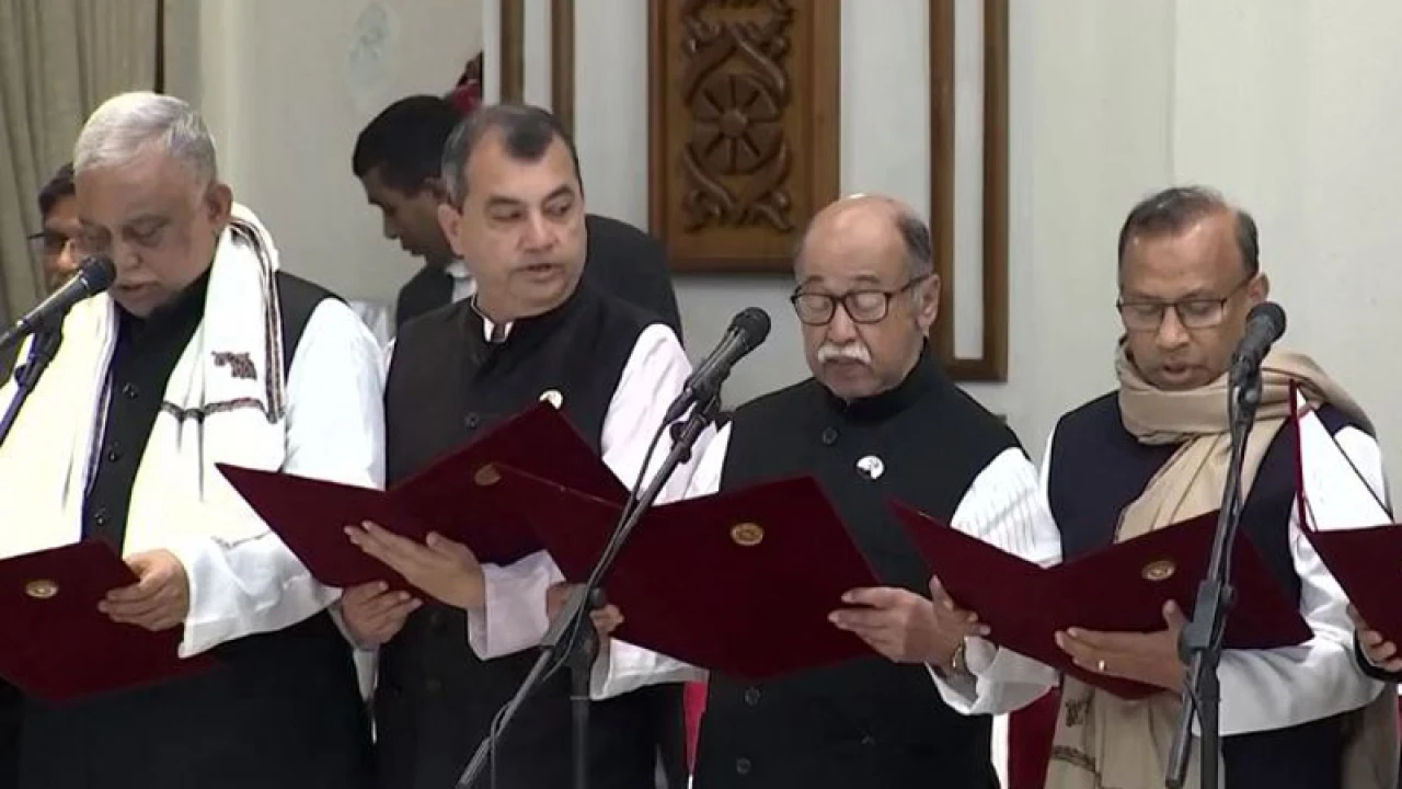 শপথ নিলেন ২৫ মন্ত্রী